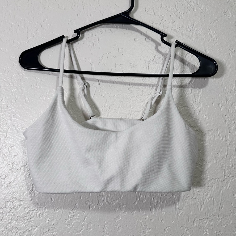 SHEIN White Bikini Top